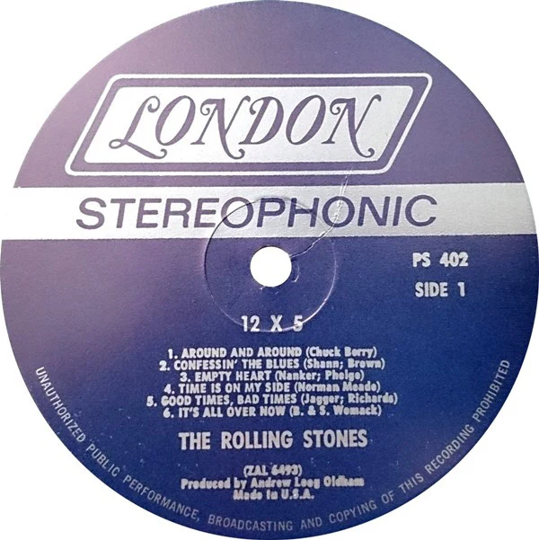 The Rolling Stones - 12 X 5 (LP, Album, RE, RP) (Very Good (VG)) - Image 3