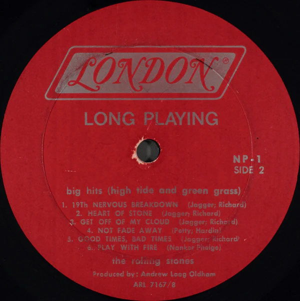 The Rolling Stones - Big Hits (High Tide And Green Grass) (LP, Comp, Mono, Bes) (Very Good (VG)) - Image 4