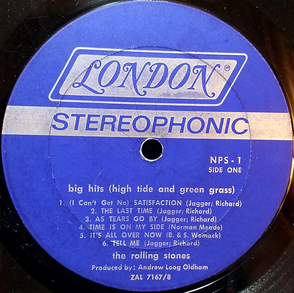 The Rolling Stones - Big Hits (High Tide And Green Grass) (LP, Comp) (Very Good (VG)) - Image 5