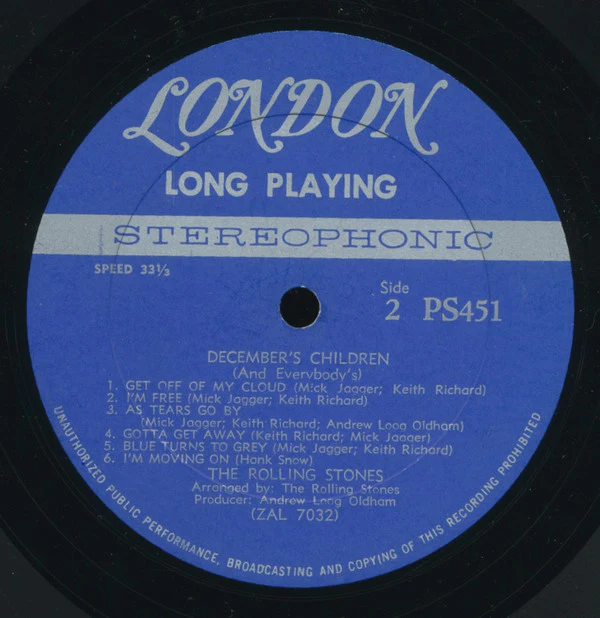 The Rolling Stones - December's Children (And Everybody's) (LP, Album, All) (Very Good (VG)) - Image 4