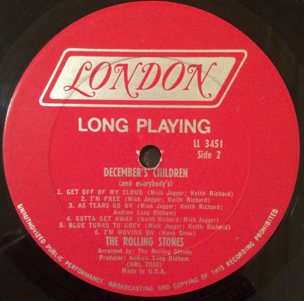 The Rolling Stones - December's Children (And Everybody's) (LP, Album, Mono) (Very Good Plus (VG+)) - Image 4