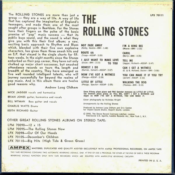 The Rolling Stones - England's Newest Hit Makers (Reel, 4tr Stereo, 7" Reel, Album) (Very Good (VG)) - Image 2
