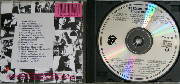 The Rolling Stones - Exile On Main St. (CD, Album, RE, RP) (Near Mint (NM or M-)) - Image 2