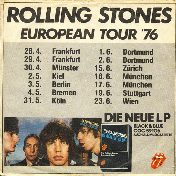 The Rolling Stones - Fool To Cry (7", Single) (Very Good Plus (VG+)) - Image 2