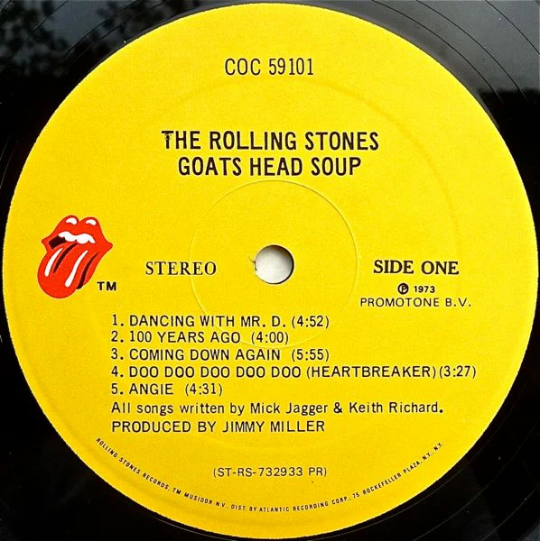 The Rolling Stones - Goats Head Soup (LP, Album, PR ) (Very Good Plus (VG+)) - Image 4