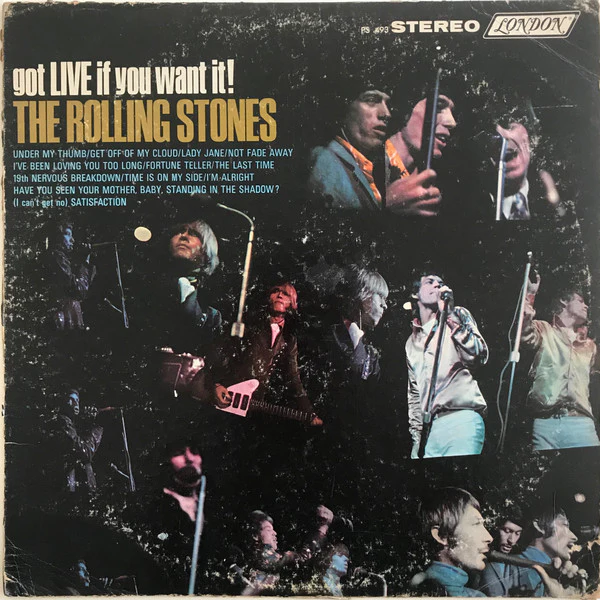 The Rolling Stones - Got Live If You Want It! (LP, Album) (Very Good Plus (VG+))