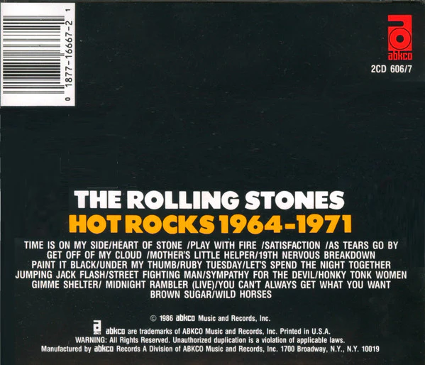 The Rolling Stones - Hot Rocks 1964-1971 (2xCD, Comp, RE, RM) (Near Mint (NM or M-)) - Image 2