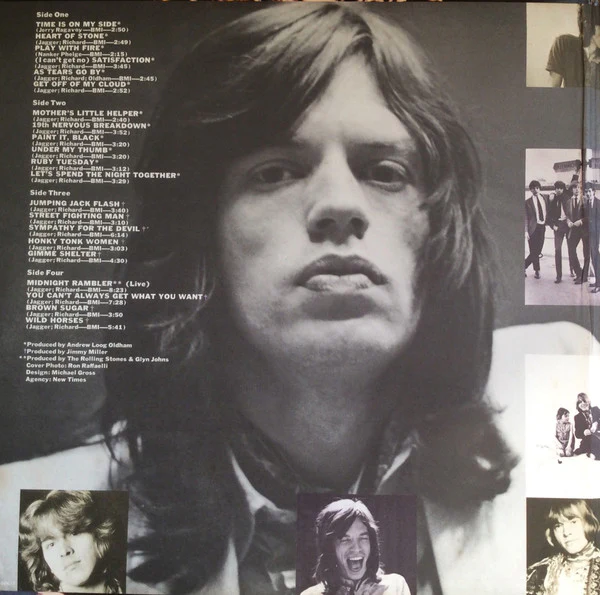 The Rolling Stones - Hot Rocks 1964-1971 (2xLP, Comp, AL ) (Very Good (VG)) - Image 2