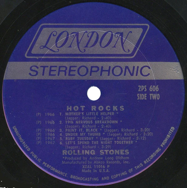 The Rolling Stones - Hot Rocks 1964-1971 (2xLP, Comp, P -) (Very Good Plus (VG+)) - Image 4