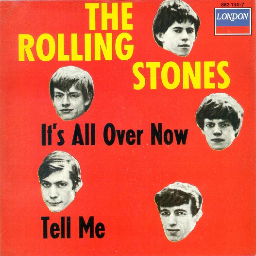 The Rolling Stones - It's All Over Now (7", Single, RE) (Very Good Plus (VG+))