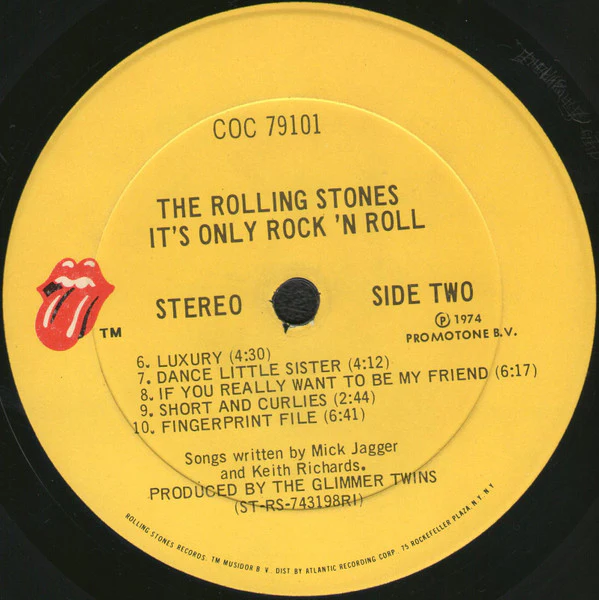 The Rolling Stones - It's Only Rock 'N Roll (LP, Album, PRC) (Very Good Plus (VG+)) - Image 4
