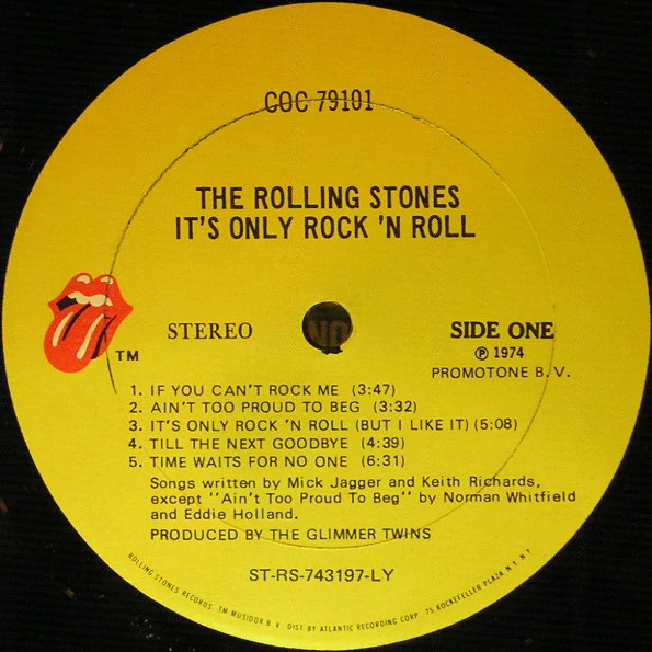 The Rolling Stones - It's Only Rock 'N Roll (LP, Album, She) (Very Good Plus (VG+)) - Image 3