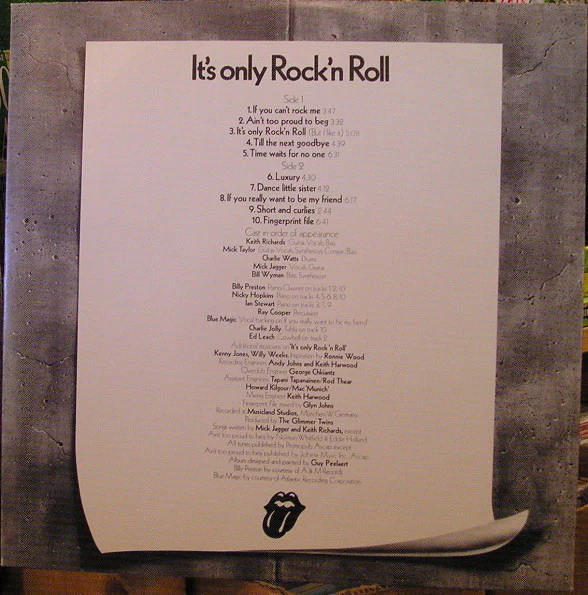 The Rolling Stones - It's Only Rock 'N Roll (LP, Album, She) (Very Good Plus (VG+)) - Image 5