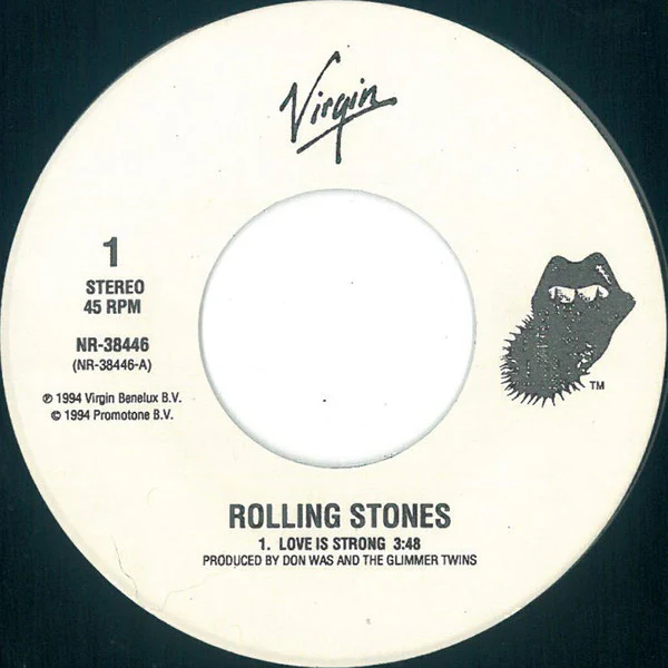 The Rolling Stones - Love Is Strong (7", Single, Spe) (Very Good (VG)) - Image 3