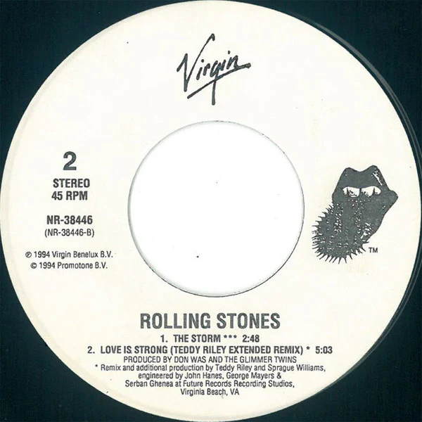 The Rolling Stones - Love Is Strong (7", Single, Spe) (Very Good (VG)) - Image 4