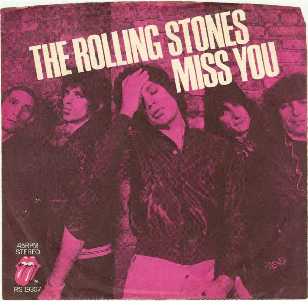The Rolling Stones - Miss You (7", Single, Spe) (Good Plus (G+))