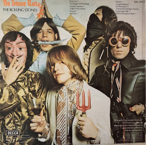 The Rolling Stones - No Stone Unturned (LP, Comp, RE) (Very Good Plus (VG+)) - Image 2