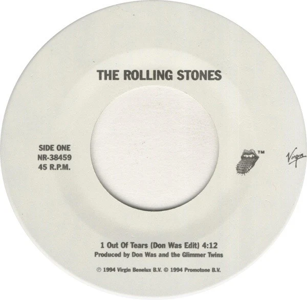 The Rolling Stones - Out Of Tears (7", Single) (Very Good Plus (VG+)) - Image 3
