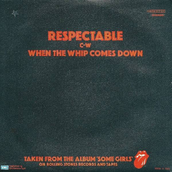 The Rolling Stones - Respectable (7", Single) (Mint (M)) - Image 4