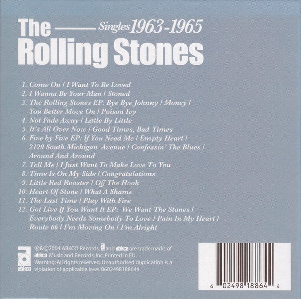 The Rolling Stones - Singles 1963-1965 (CD, Single + CD, Single + CD, EP + CD, Single + CD) (Near Mint (NM or M-)) - Image 3