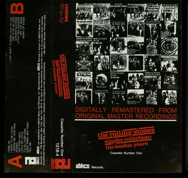 The Rolling Stones - Singles Collection - The London Years (4xCass, Comp + Box) (Near Mint (NM or M-)) - Image 4