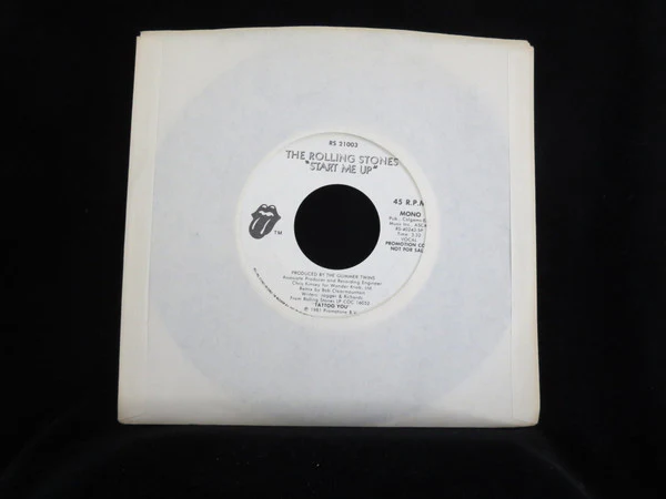 The Rolling Stones - Start Me Up (7", Mono, Promo) (Very Good Plus (VG+)) - Image 5