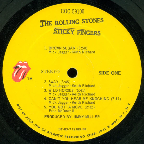 The Rolling Stones - Sticky Fingers (LP, Album, PR ) (Very Good Plus (VG+)) - Image 3