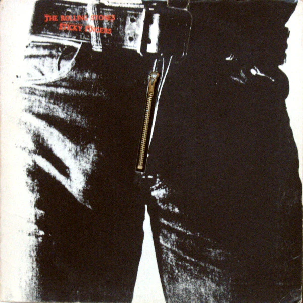 The Rolling Stones - Sticky Fingers (LP, Album, RP, Zip) (Very Good Plus (VG+))
