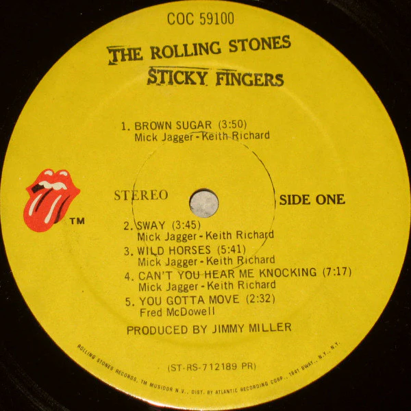The Rolling Stones - Sticky Fingers (LP, Album, RP, Zip) (Very Good Plus (VG+)) - Image 3