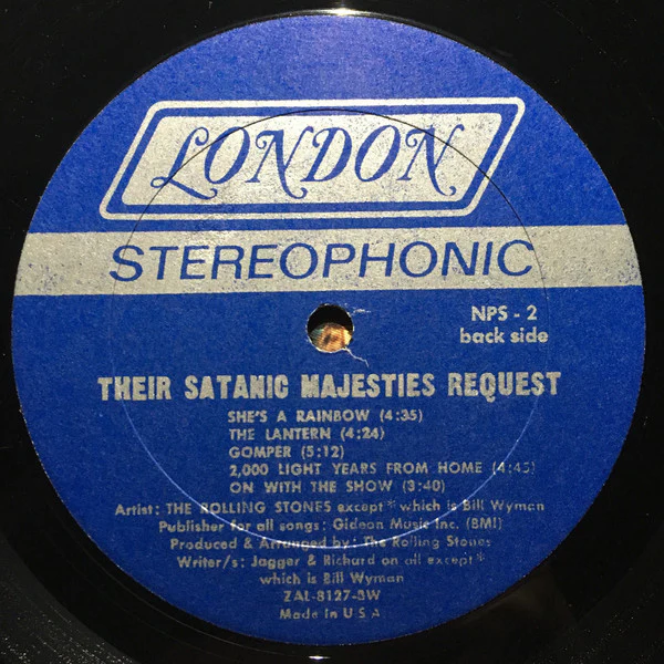 The Rolling Stones - Their Satanic Majesties Request (LP, Album, Len) (Very Good (VG)) - Image 5
