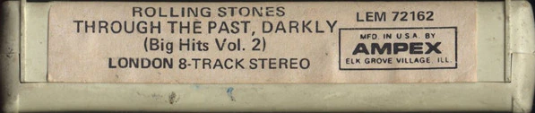 The Rolling Stones - Through The Past, Darkly (Big Hits Vol. 2) (8-Trk, Comp) (Very Good Plus (VG+)) - Image 3