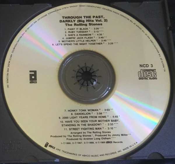 The Rolling Stones - Through The Past, Darkly (Big Hits Vol. 2) (CD, Comp, RE, RM, Dis) (Very Good Plus (VG+)) - Image 3