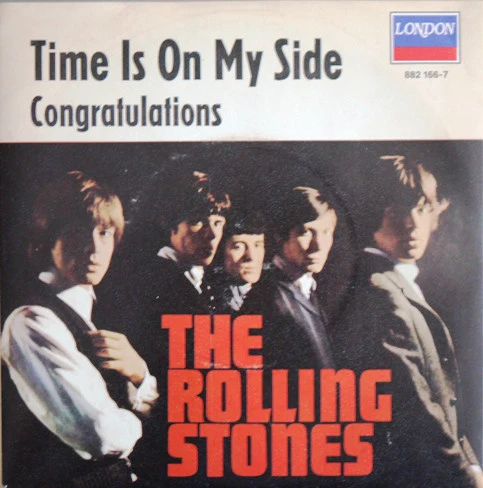 The Rolling Stones - Time Is On My Side / Congratulations (7", Single, RE) (Very Good Plus (VG+))