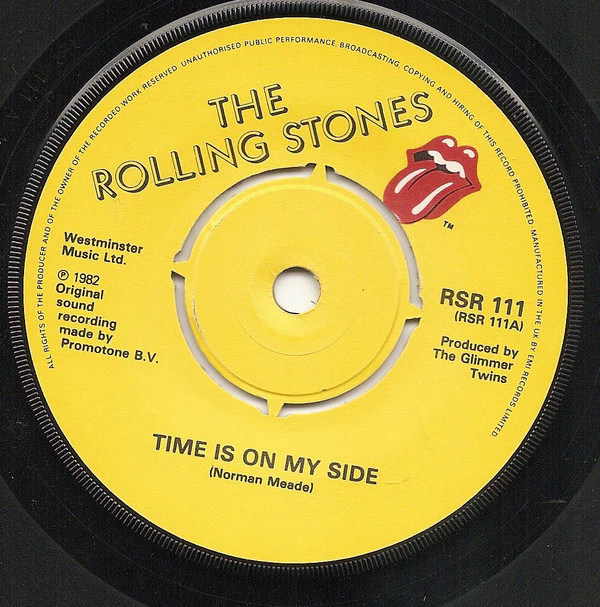 The Rolling Stones - Time Is On My Side (Live) (7", Single) (Very Good Plus (VG+)) - Image 3
