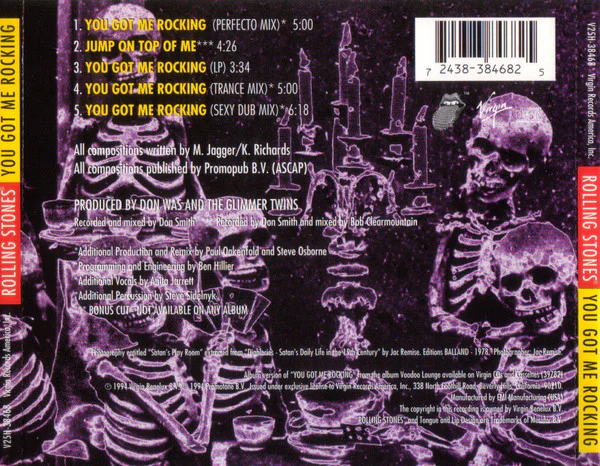 The Rolling Stones - You Got Me Rocking (CD, Maxi) (Very Good Plus (VG+)) - Image 2