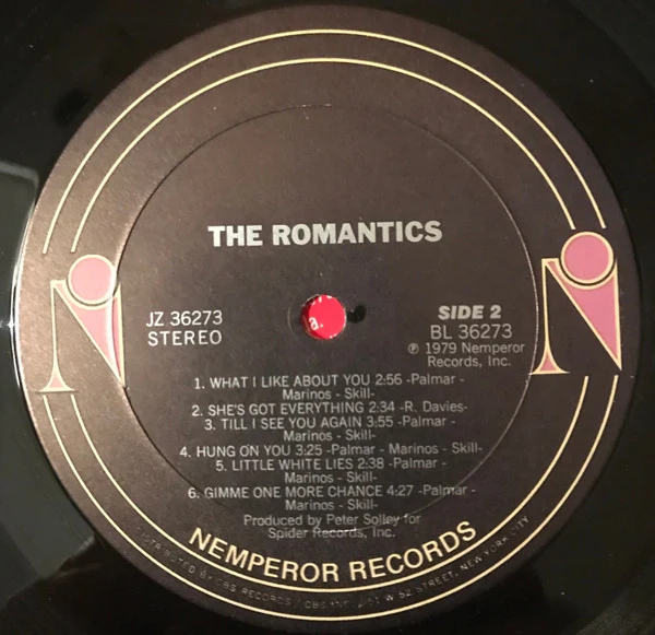 The Romantics - The Romantics (LP, Album) (Very Good Plus (VG+)) - Image 5