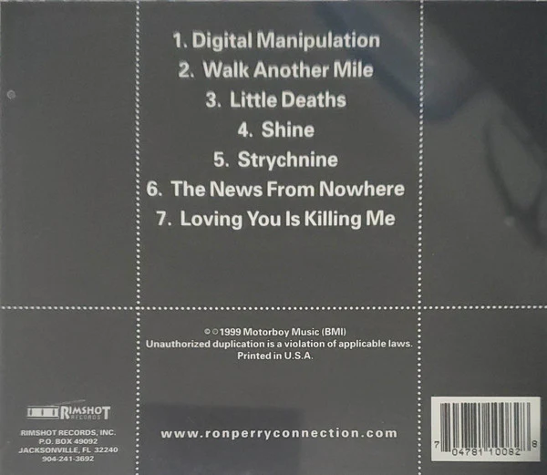 The Ron Perry Connection - Digital Manipulation (CD) (Very Good Plus (VG+)) - Image 2