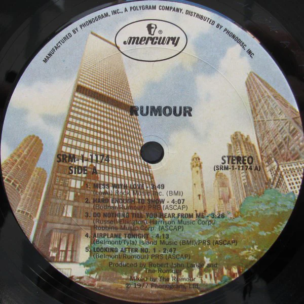 The Rumour - Max (LP, Album, Pit) (Very Good Plus (VG+)) - Image 3