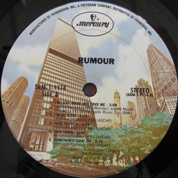 The Rumour - Max (LP, Album, Pit) (Very Good Plus (VG+)) - Image 4