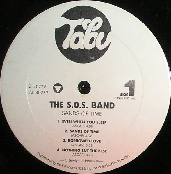 The S.O.S. Band - Sands Of Time (LP, Album, Pit) (Very Good Plus (VG+)) - Image 3