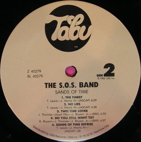 The S.O.S. Band - Sands Of Time (LP, Album, Pit) (Very Good Plus (VG+)) - Image 4