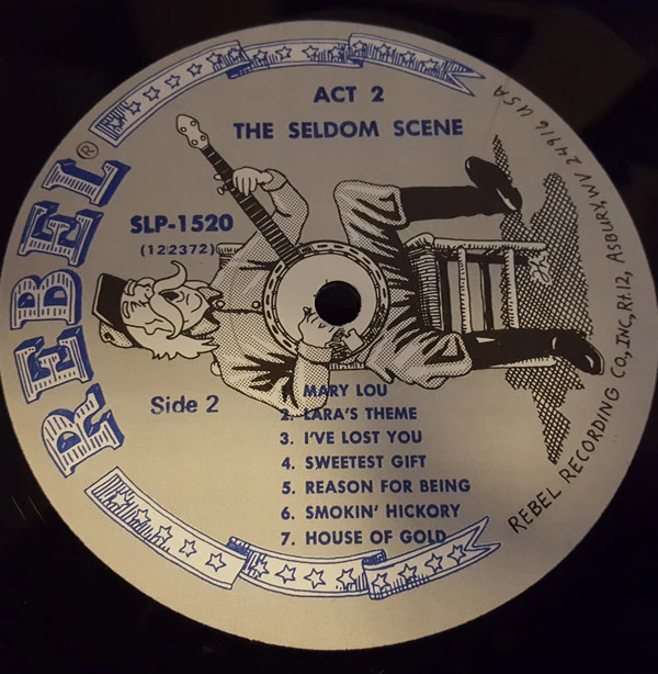 The Seldom Scene - Act Two (LP, Album, RP) (Near Mint (NM or M-)) - Image 4