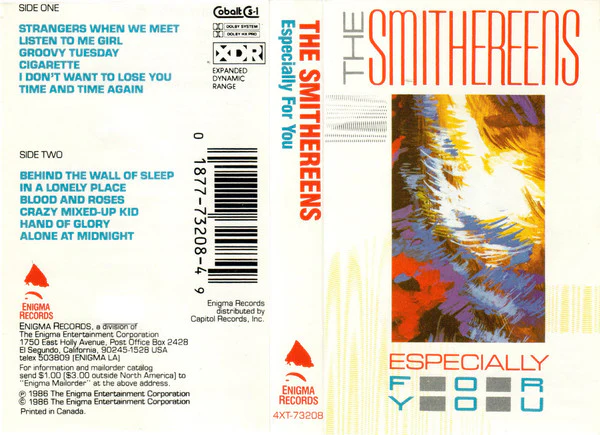 The Smithereens - Especially For You (Cass, Album, Cob) (Near Mint (NM or M-)) - Image 2