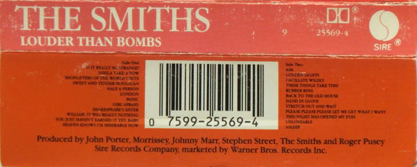 The Smiths - Louder Than Bombs (Cass, Comp, SR) (Very Good Plus (VG+)) - Image 2