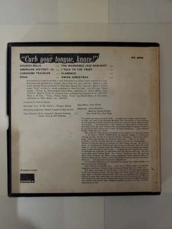 Smothers Brothers - Curb Your Tongue, Knave! (Reel, 4tr Stereo) (Very Good Plus (VG+)) - Image 2