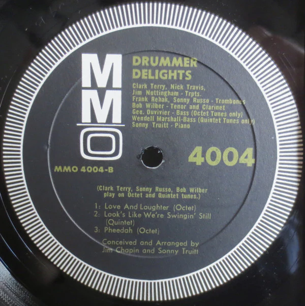 The Sonny Truitt Quintet/Octet - Drummer Delights. Jazz Band Music Minus One Drummer (LP) (Good Plus (G+)) - Image 4