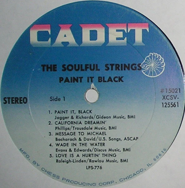 The Soulful Strings - Paint It Black (LP, Album) (Very Good (VG)) - Image 3