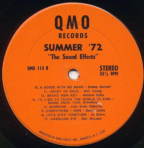 The Sound Effects - Summer '72 (LP, Album) (Very Good (VG)) - Image 4