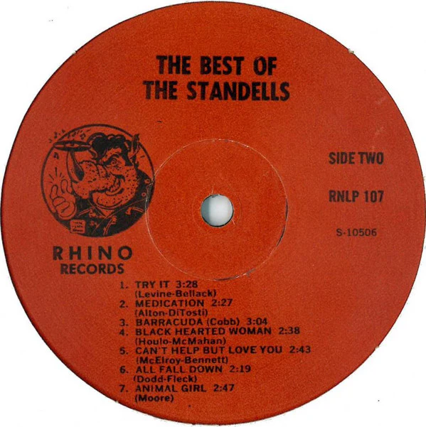 The Standells - The Best Of The Standells (LP, Comp) (Very Good Plus (VG+)) - Image 4