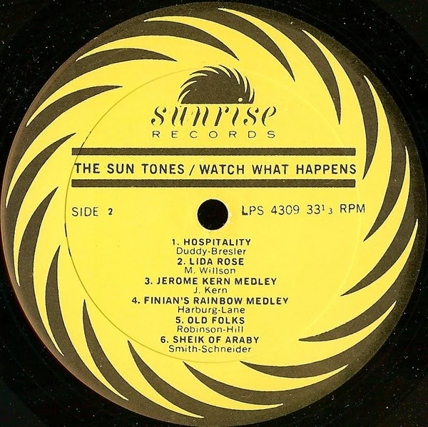 The Suntones - Watch What Happens (LP) (Very Good (VG)) - Image 4